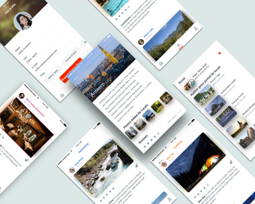 HiddenGems App Showcase